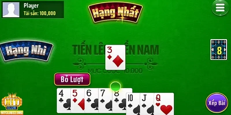 Tiến lên miền Nam là trò chơi game bài quen thuộc và dễ chơi
