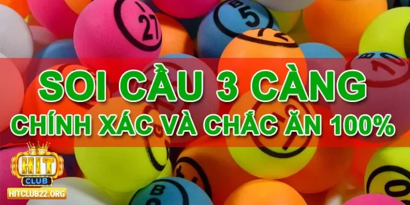 Hướng dẫn soi cầu 3 càng miền Bắc